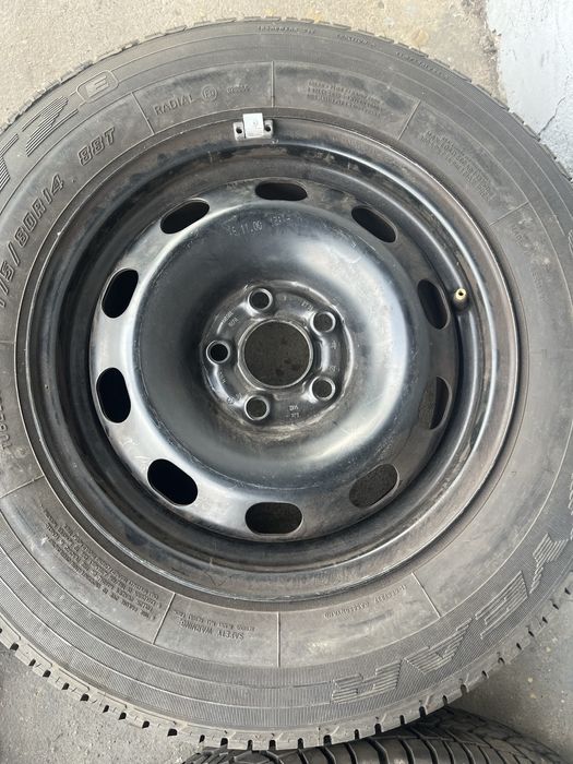 Джанти 14”  5х100 ЕТ38 5J за VW Skoda Audi с летни гуми