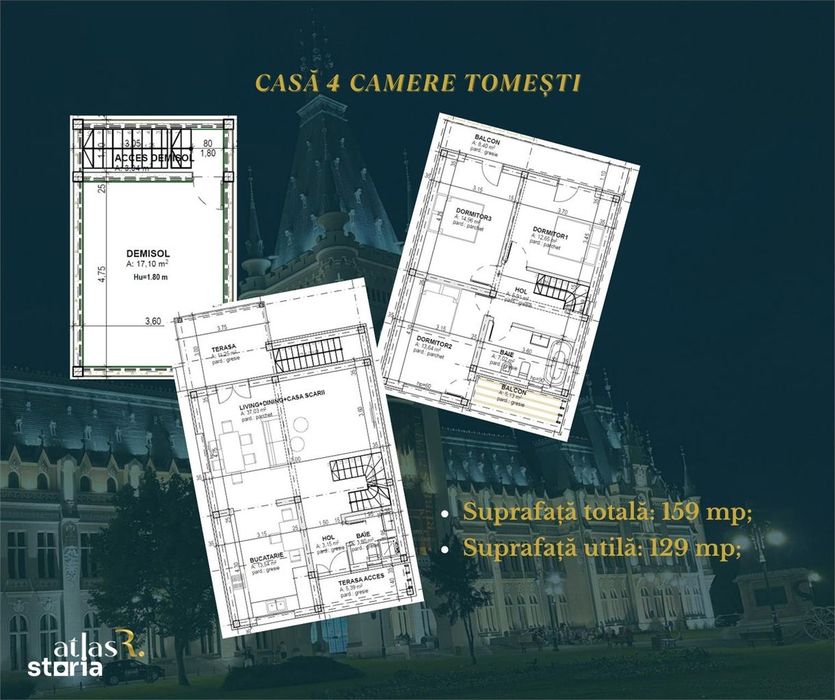 Casa in Tomesti | 4 camere | Toate utilitatile