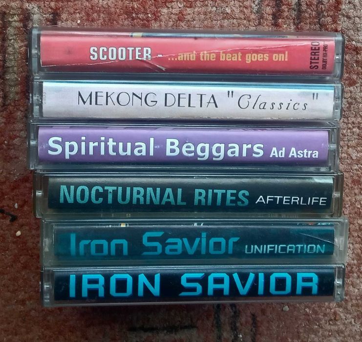 Аудио касети по 7 лева.