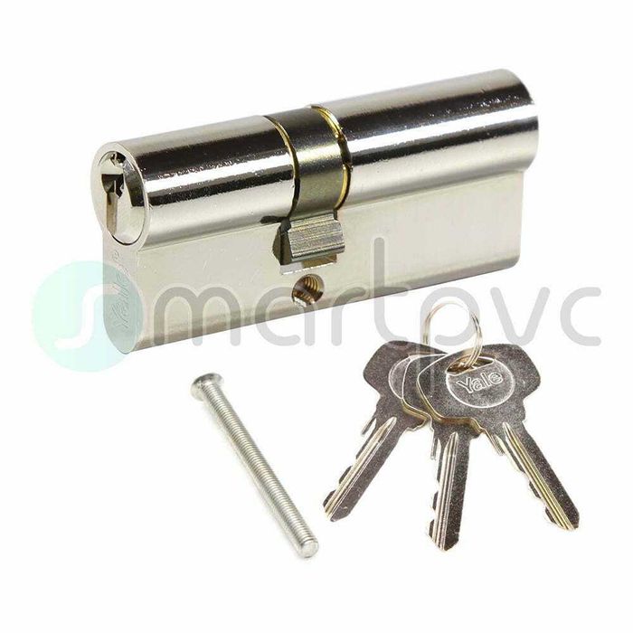 Butuc Yale cu 2 chei , yala , 70mm, ca nou