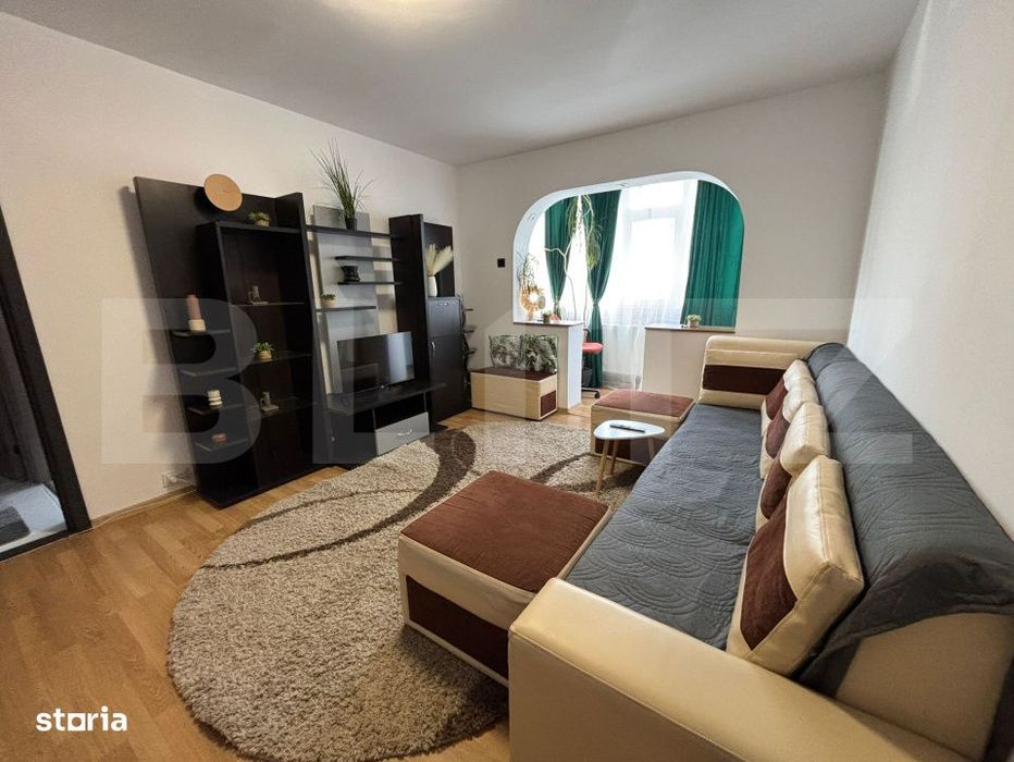 Apartament cu 2 camere, 43 mp, etaj 2 – Alexandru cel Bun