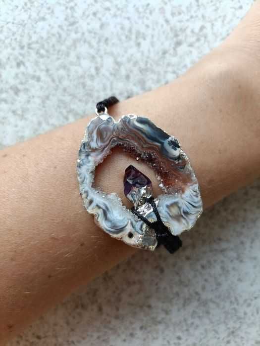 Brățară nouă felie de Quartz Brazilia