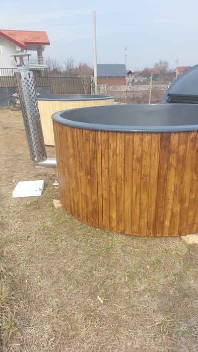 Ciubar cu aeromasaj/hidromasaj fibra de sticla