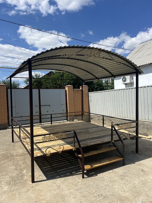 Стол стулья навесы тапчан