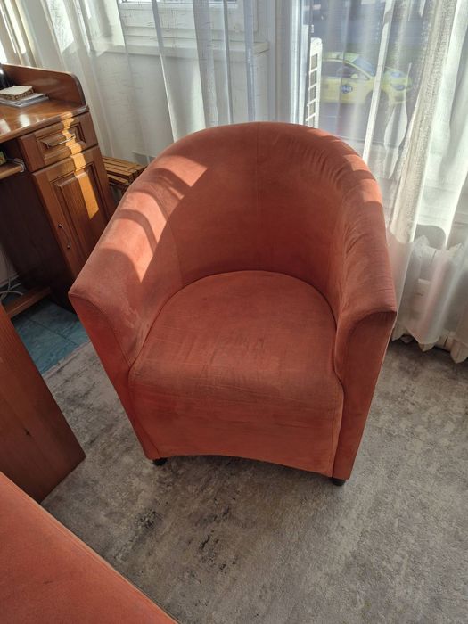 Ъглов Диван 295см х 210см + фотьойл