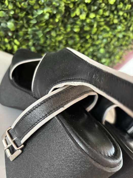 Дамски сандали встествена кожа