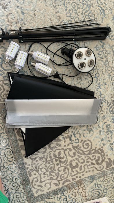 Софтбокс на 4 лампы