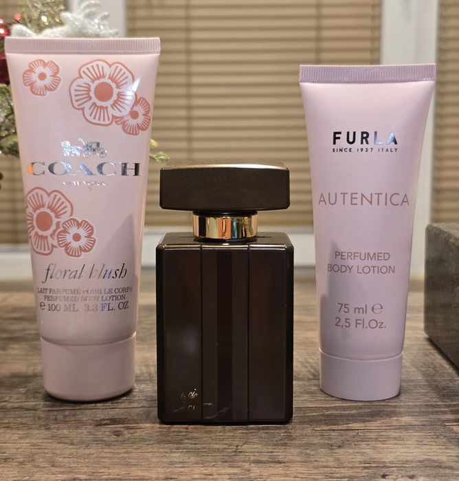 Парфюмни боди лосиони Coach, Gucci и Furla