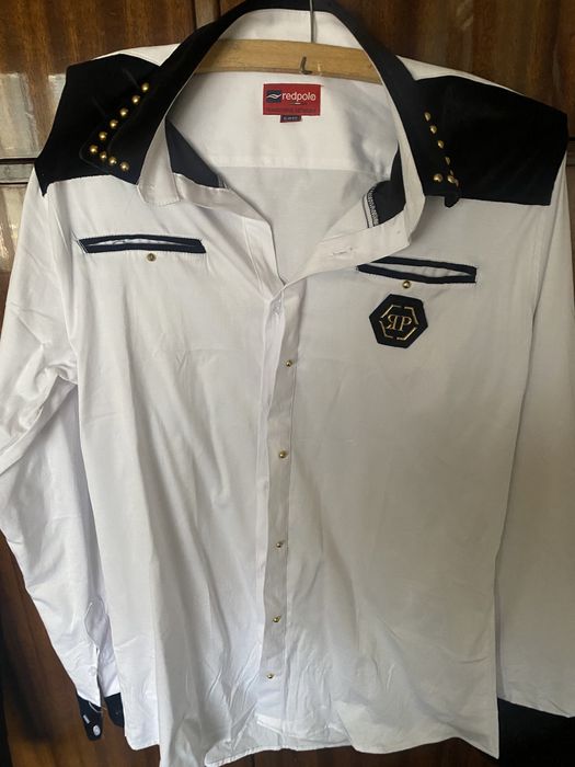 Мъжка елегантна риза XL