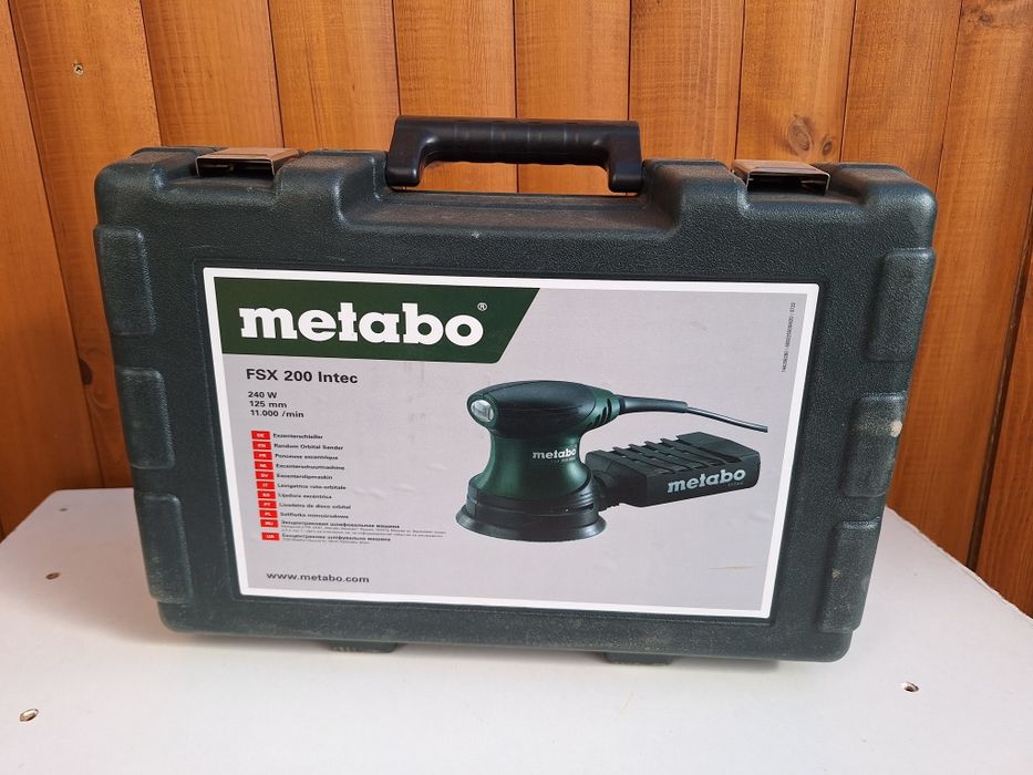 *ТОП ЦЕНА* Ексцентършлайф Метабо FSX 200 INTEC