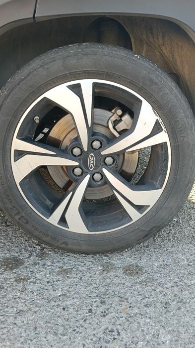 Титан диска на Jac js4