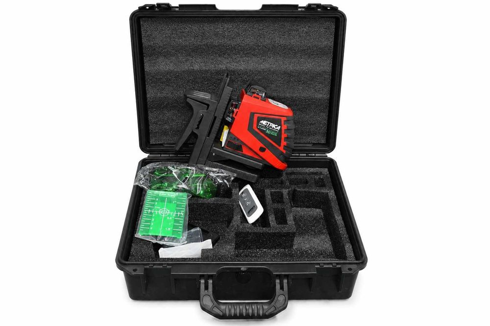 Nivela laser Metrica 3D Green Junior cu telecomanda