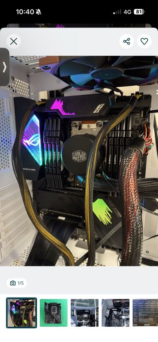 Threadripper 3960x  Asus  e-gaming trx40 schimb cu macbook M series
