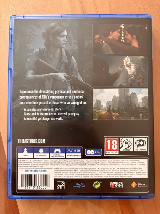 -63% на игра The last of us part 2 (part II) PS4