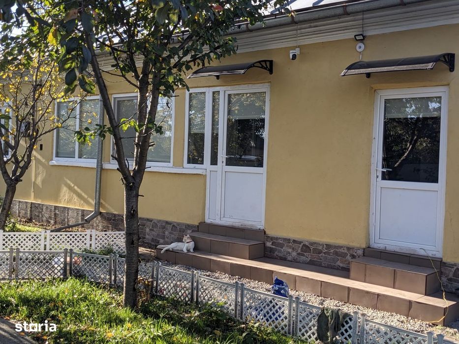 Proprietar,casa renovata ,teren 2000 mp deschidere 113 m,Farcasele Olt