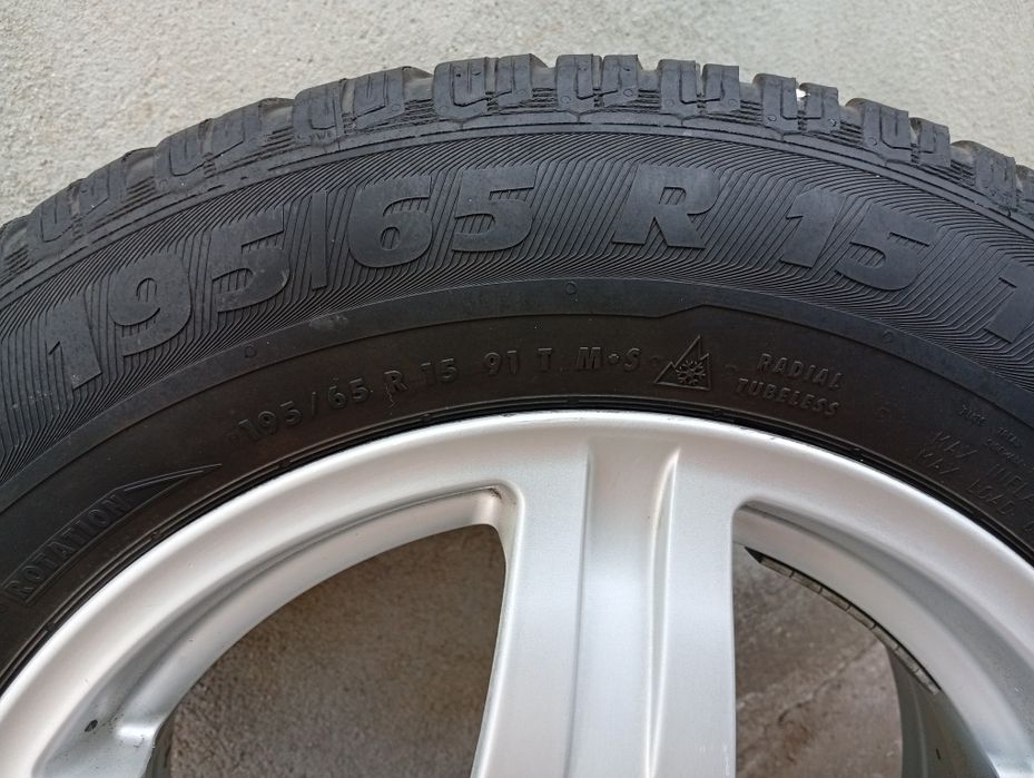 Лети джанти 15  цола 5 х114.3 Мазда