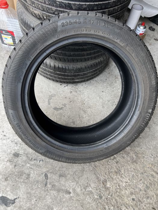 4 anvelope de iarna 235/45/17 Continental 7-8 mm!
