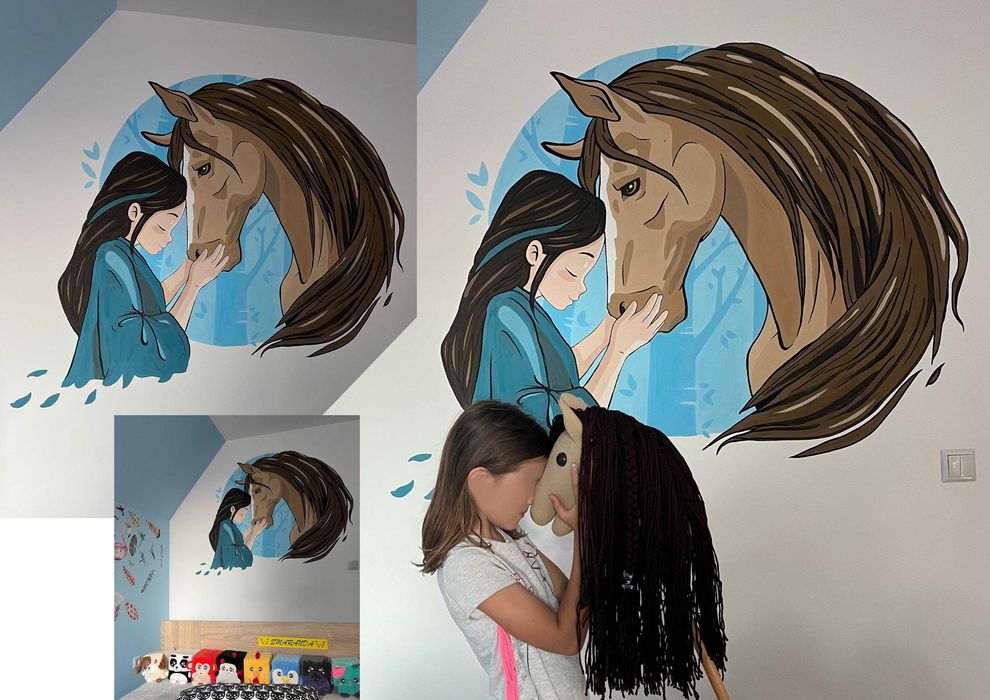 Pictura pe perete, arta murala ce da viata spatiului