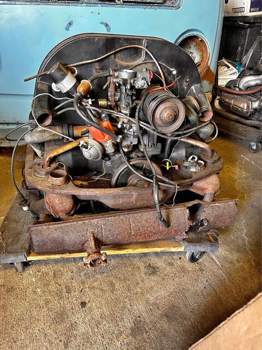 Порше 914. Двигатель. Мотор.