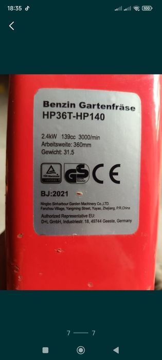 Motosapa pe benzina