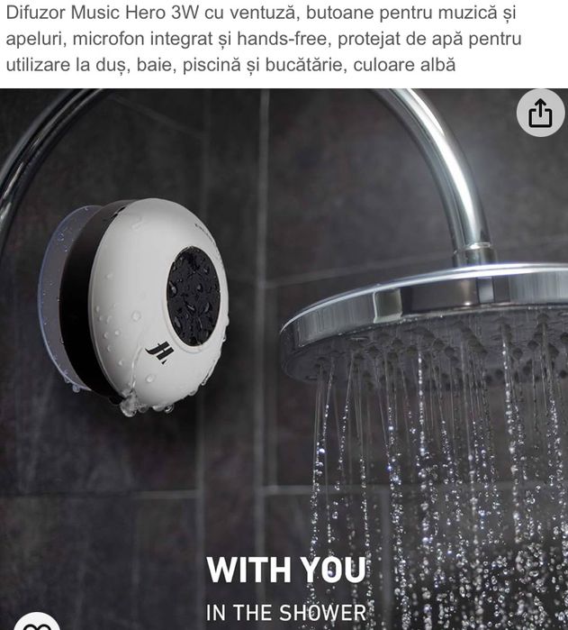 Boxa /utilizare la duș, baie, piscină , bucătărie,