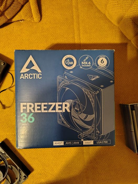 Cooler si sursa  seasonic si artic freezer