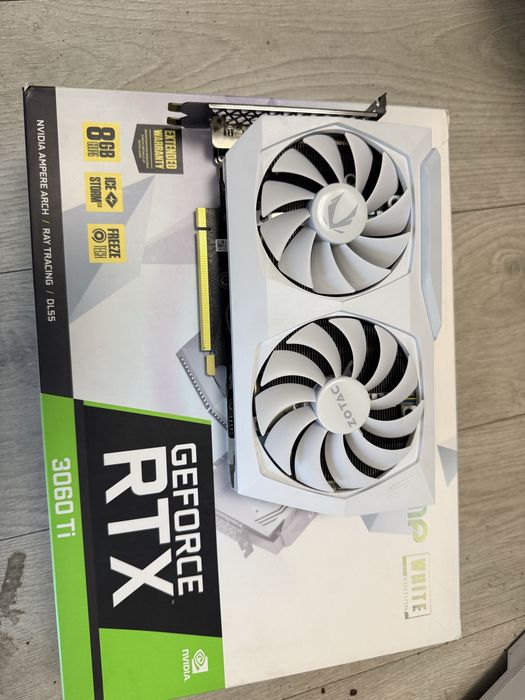 Zotac Nvidia RTX 3060 Ti Amp White