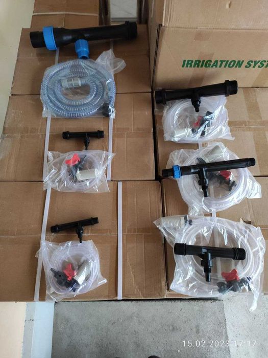 Узел удобрения для капельного орошения | Инжектор Вентури | дорилаш