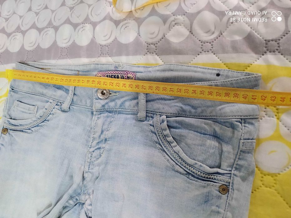 Къси дънкови панталонки р-р 38 Tally Weijl дамски