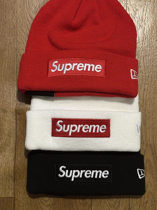 Supreme New Era Box Logo Beanies (FW23)