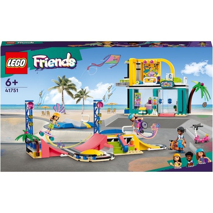 Sigilat! LEGO Friends Parc de skateboarding 41751