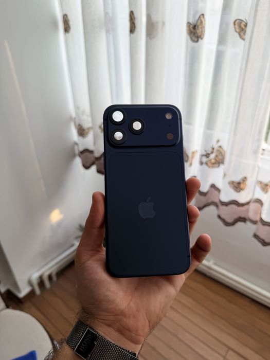 Carcasa APPLE iPhone 17 Pro Max Blue Originala Full Flex