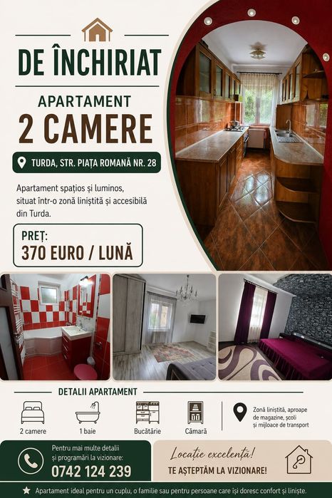 Apartament de închiriat