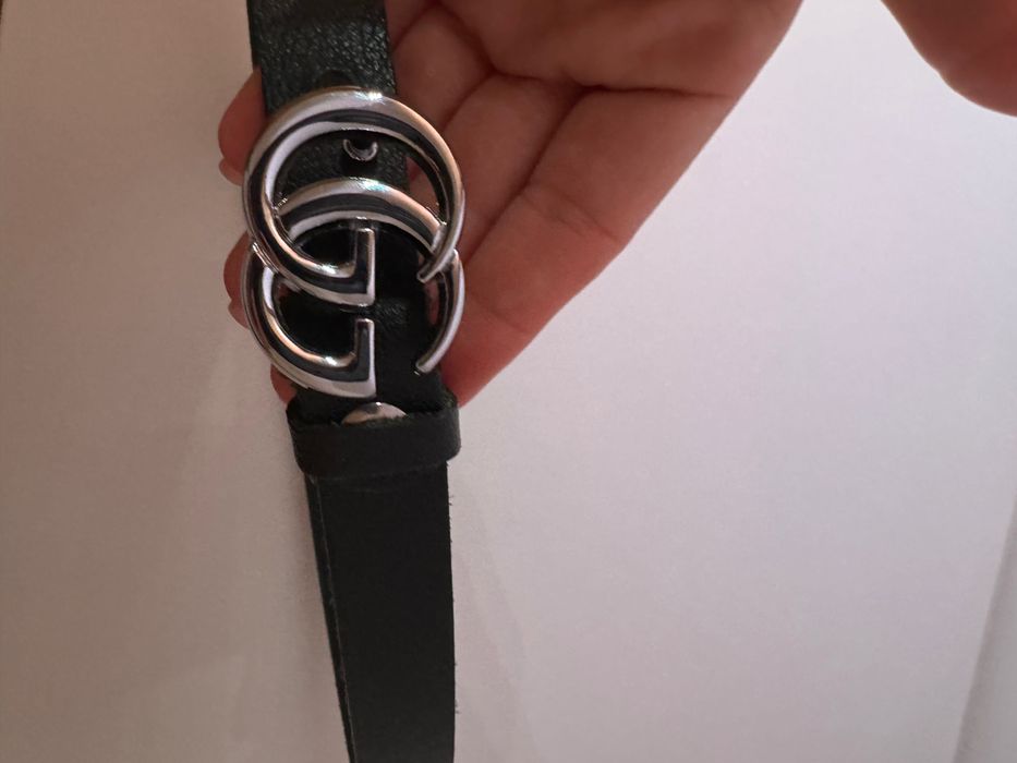 Curea subțire D&G piele