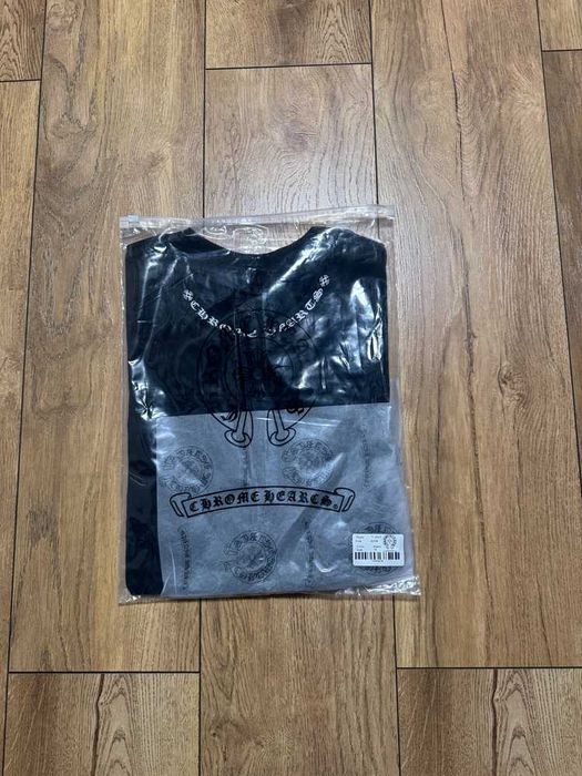 Chrome Hearts "Neck Logo" Black T-shirt