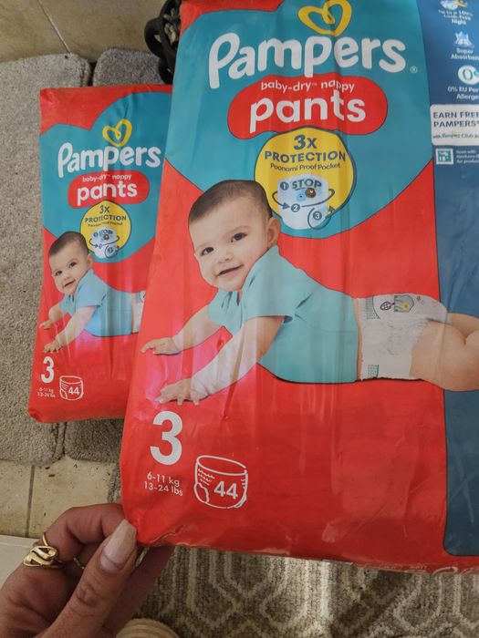 Памперси-Pampers pants само в номер 3