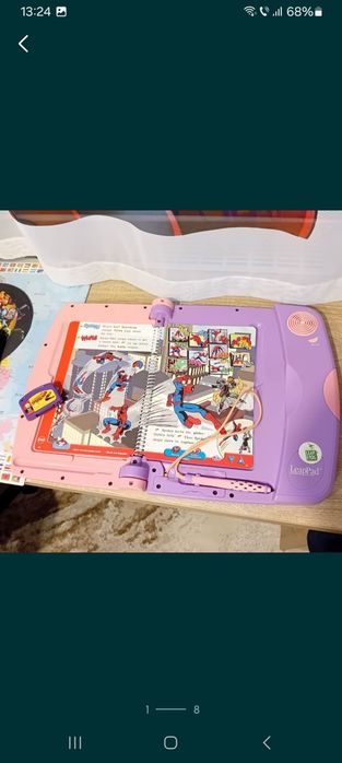 LeapPad cu husa si 14 casete