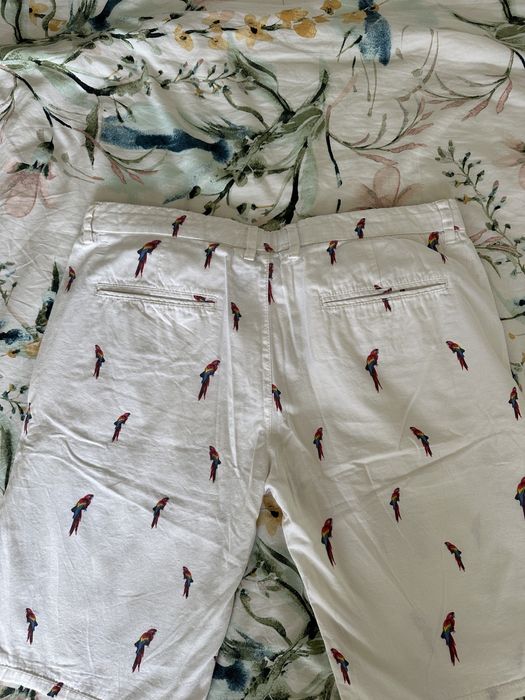 Мъжки комплект с папагали