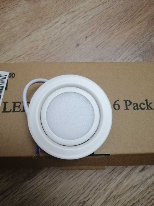 12 броя лед луни инокс за вграждане