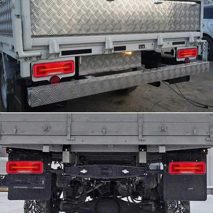 Универсални LED стопове 12V/24V с бягащ мигач комплект 2 броя