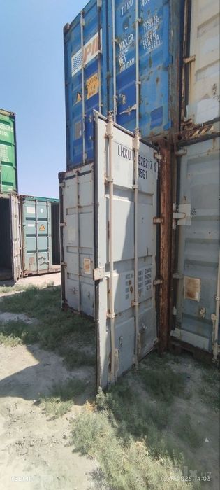40 футлик High Cube (40HQ) денгиз контейнерлари сотувда!