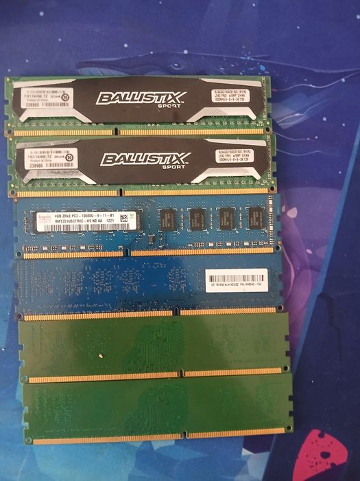 Placa de baza , procesor și ram