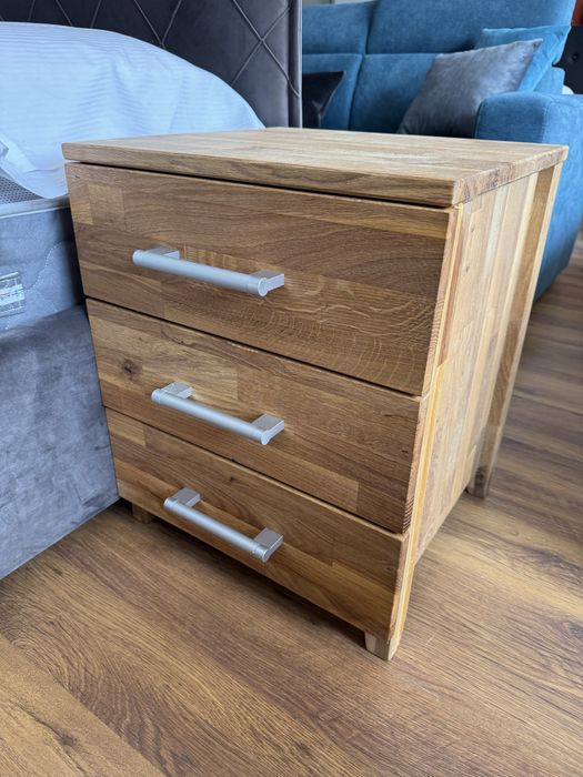 Noptiera lemn masiv de stejar