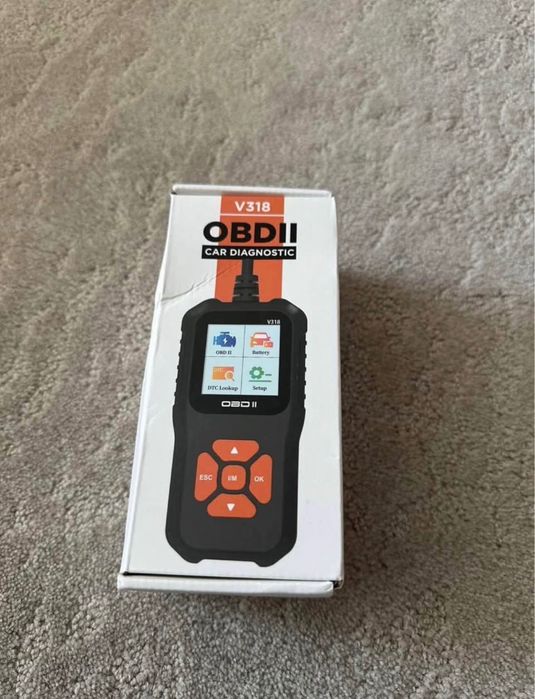 Tester auto universal NOU cu mufa obd