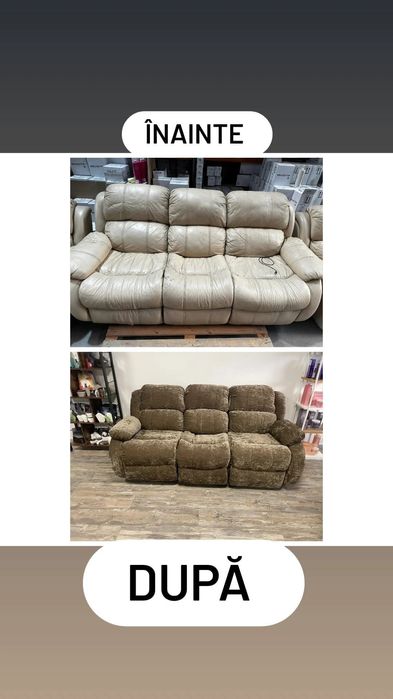 Retapițare pat,canapea,coltar,fotoliu etc