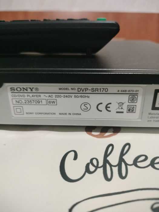 Dvd sony dvp-sr170