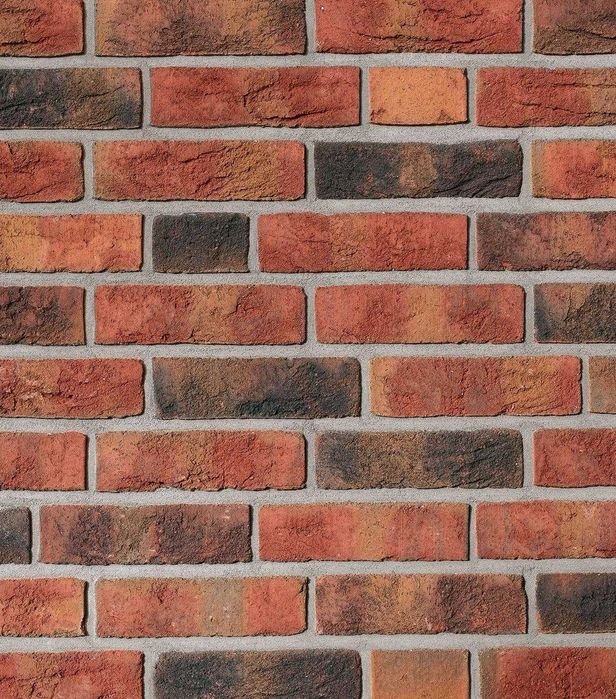 Кирпич ручной формовки, Германия. Полнотелый - 240x115x71. Цена за шт.