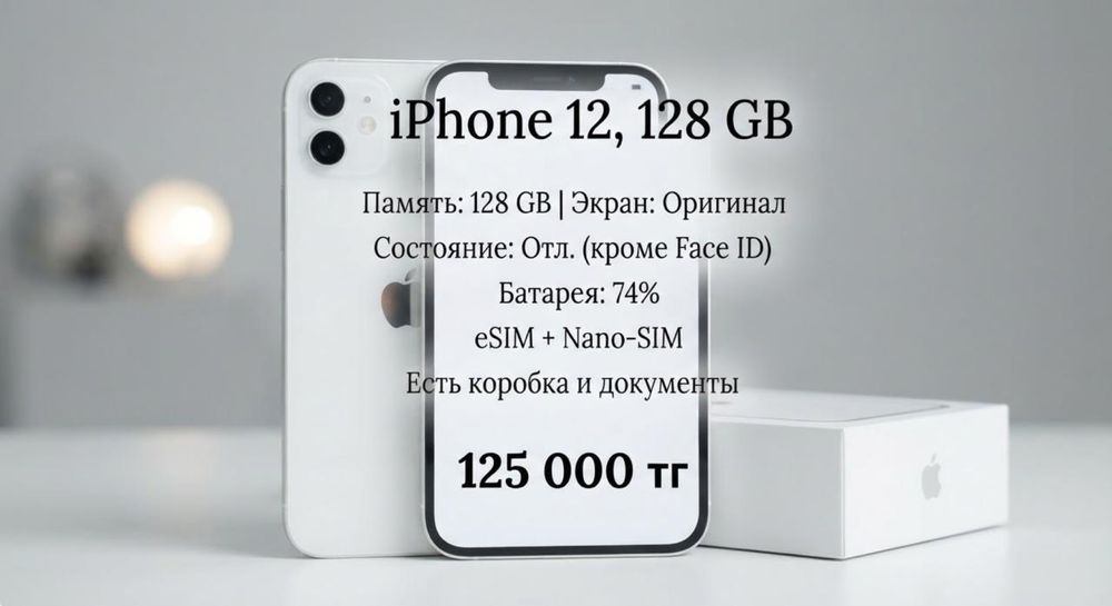 Iphone 12 128GB синий