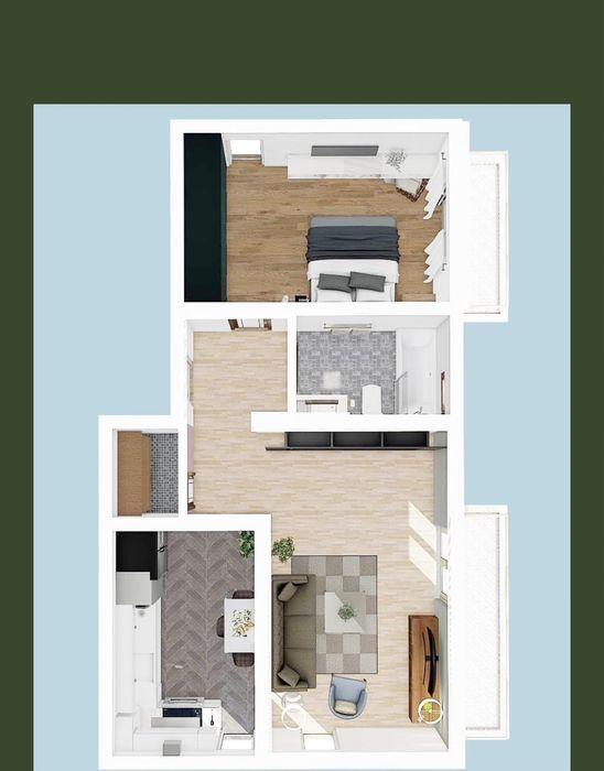 Închiriez apartament două camere