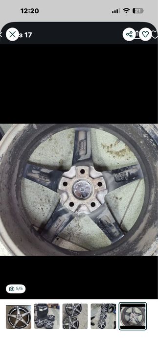 Продам Диски R17 5/12
